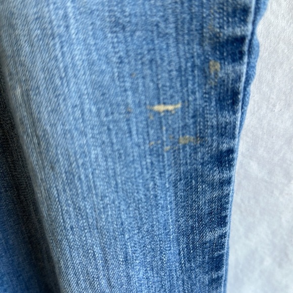 Jessica Simpson rolled crop skinny blue jeans, size 14/32 - Picture 5 of 15